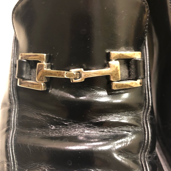 Gucci loafers, women’s black, horsebit detail, Sz 8, Timeless Classic! - Picture 9 of 13